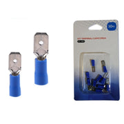 Trade Shop - Kit 10 Terminali Capicorda Connettori Preisolati Cavi Elettrici Frd2-250 Xc-1067 -