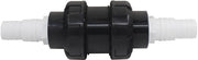 Terugslagklep 32/38mm - Connettore Universale - Materiale Resistente in Plastica - Per Tubo da Giardino/Pompa Idraulica - Protezione Antiriflusso - Facile da Montare