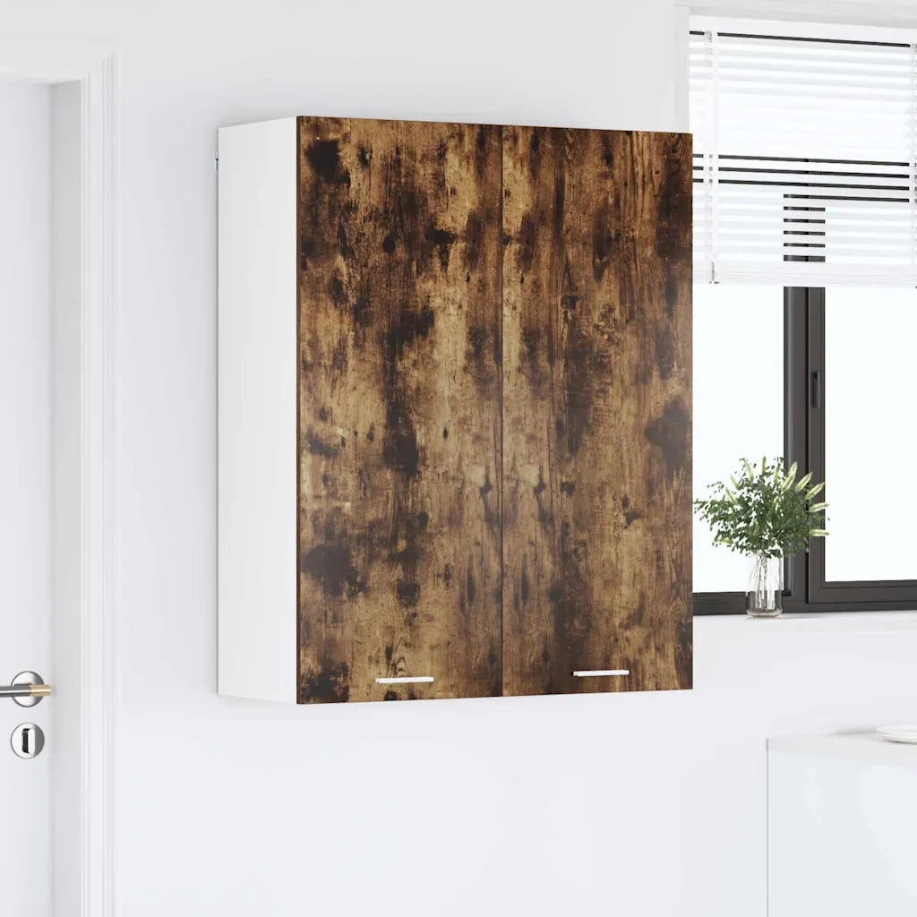 Armadio pensile Rovere fumé 80 x 31 x 100 cm Legno multistrato