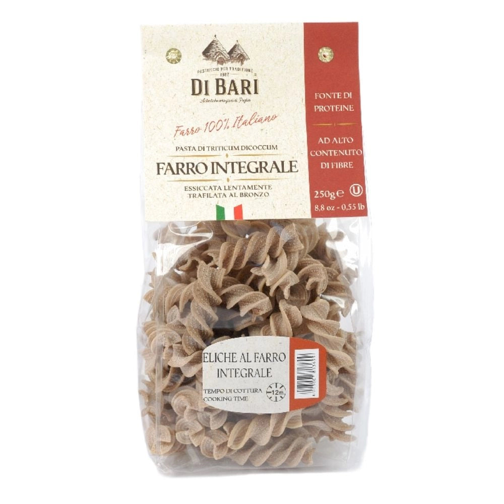 Tarall'oro eliche al farro pasta trafilata al bronzo in confezione da 250 gr