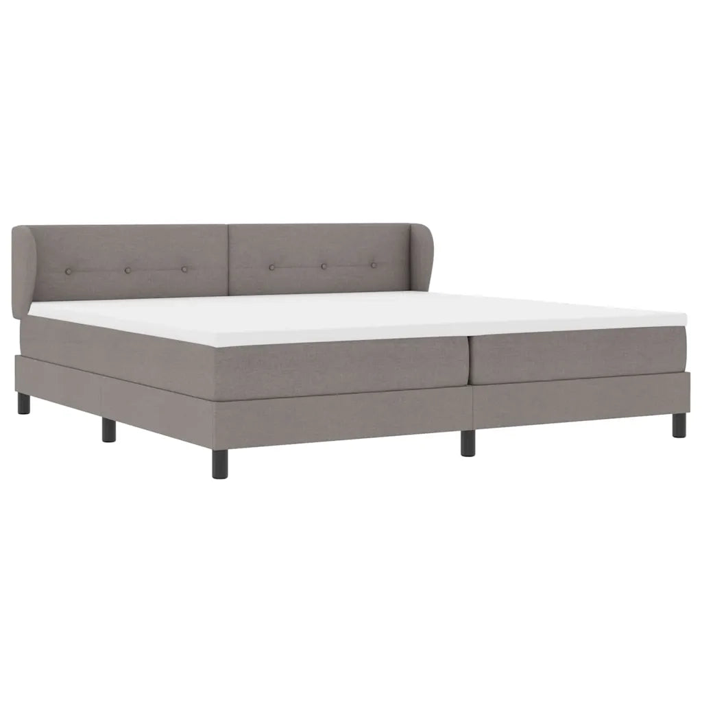 Letto a molle con materasso Talpa 200 x 200 cm Tessuto 3340049