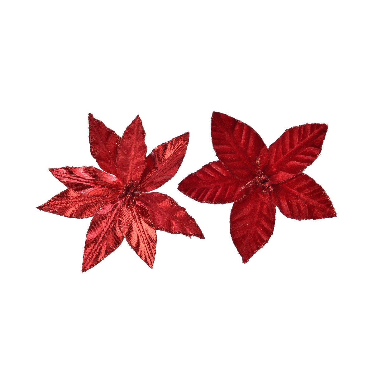 POINSETTA STELLA 2 ASS GLITTER