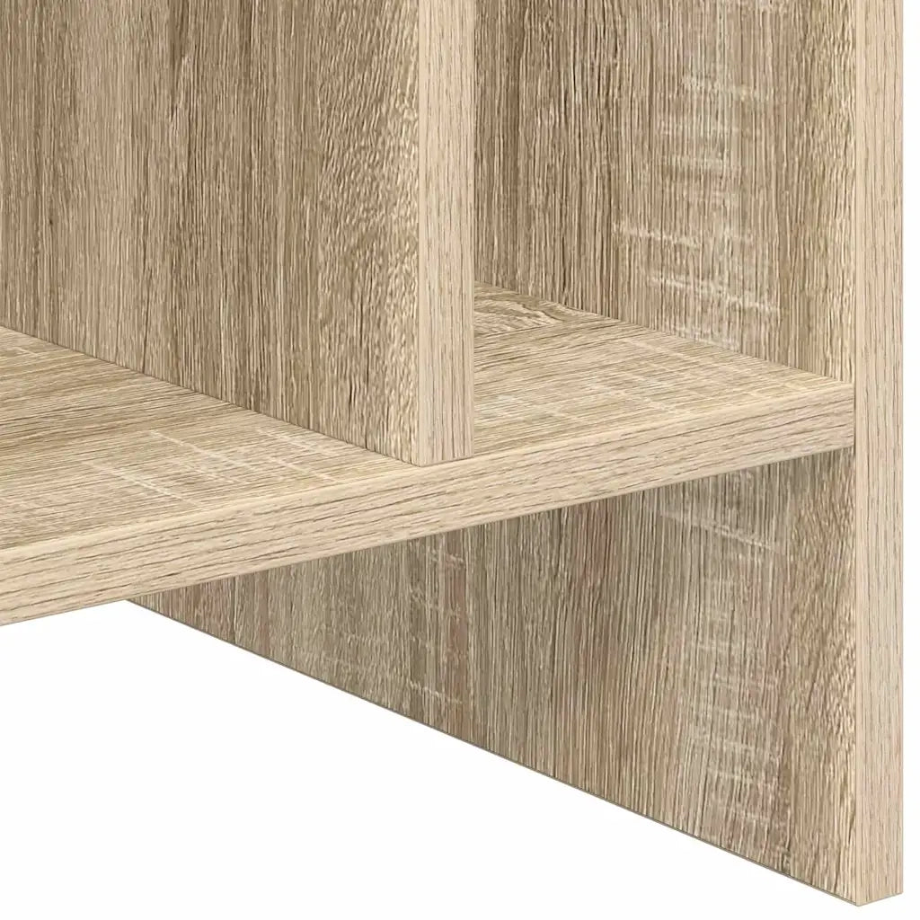 Mobile porta vinili Rovere Sonoma 78.5 x 35 x 45 cm