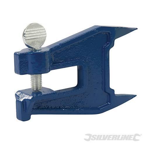Morsa in acciaio fissaggio lama motosega per affilatura 0-16 mm Offerta Silverline