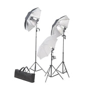 Kit Studio Fotografico con Luci Ombrelli Fondale e Riflettore 3067090
