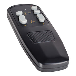 Camino Elettrico da Incasso 49,5x86,4x26 cm Effetto Fiamma 1500W Elbrus Nero