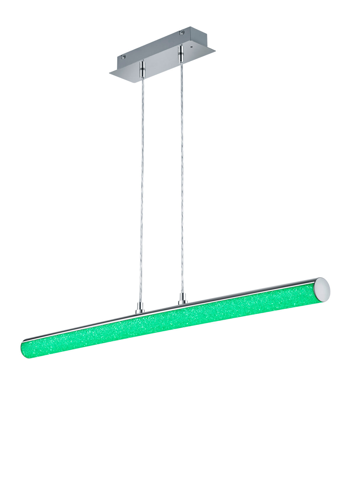 Lampada a Sospensione da Interno a LED in Metallo Cromo