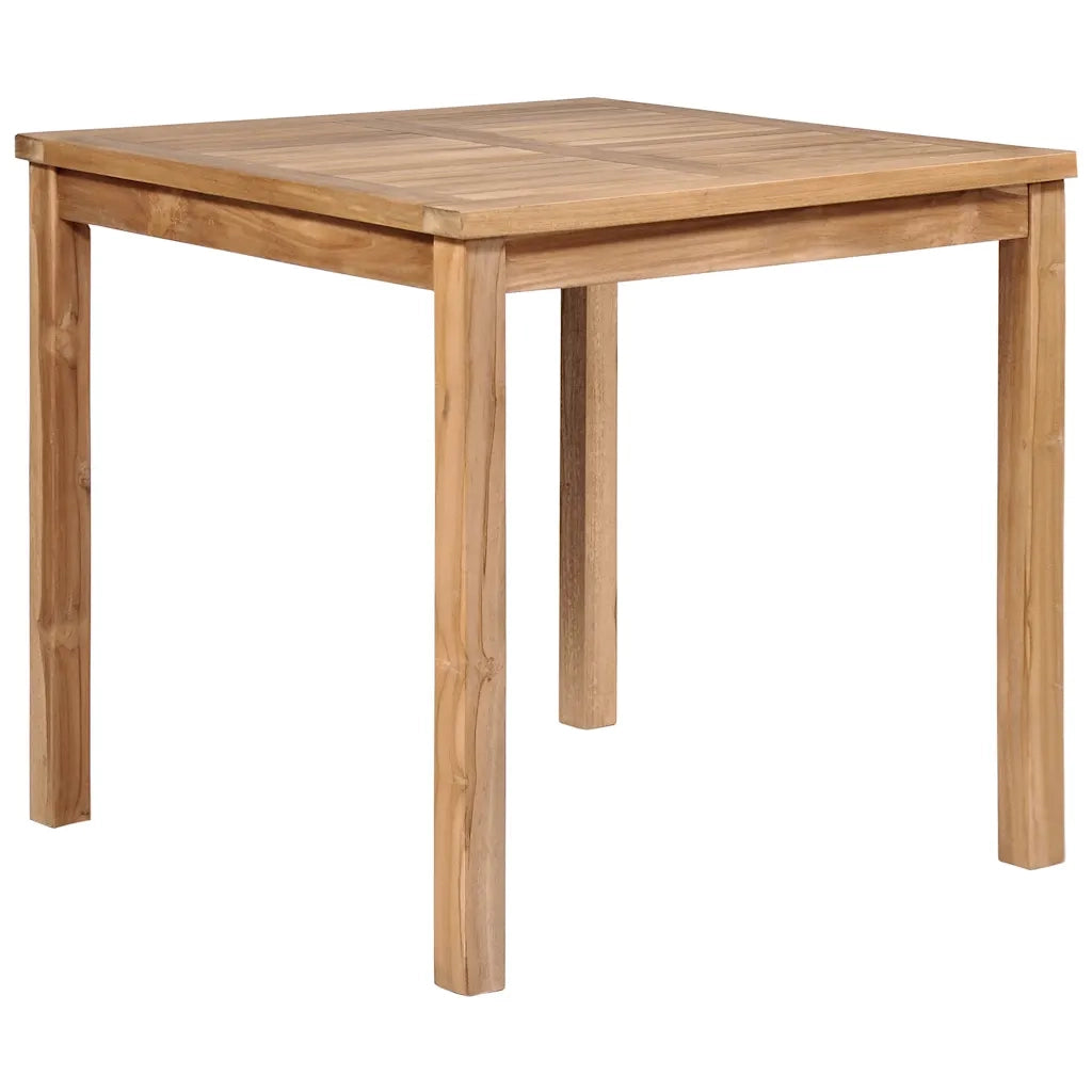 Tavolo da Giardino 80x80x77 cm in Legno Massello di Teak cod mxl 49695