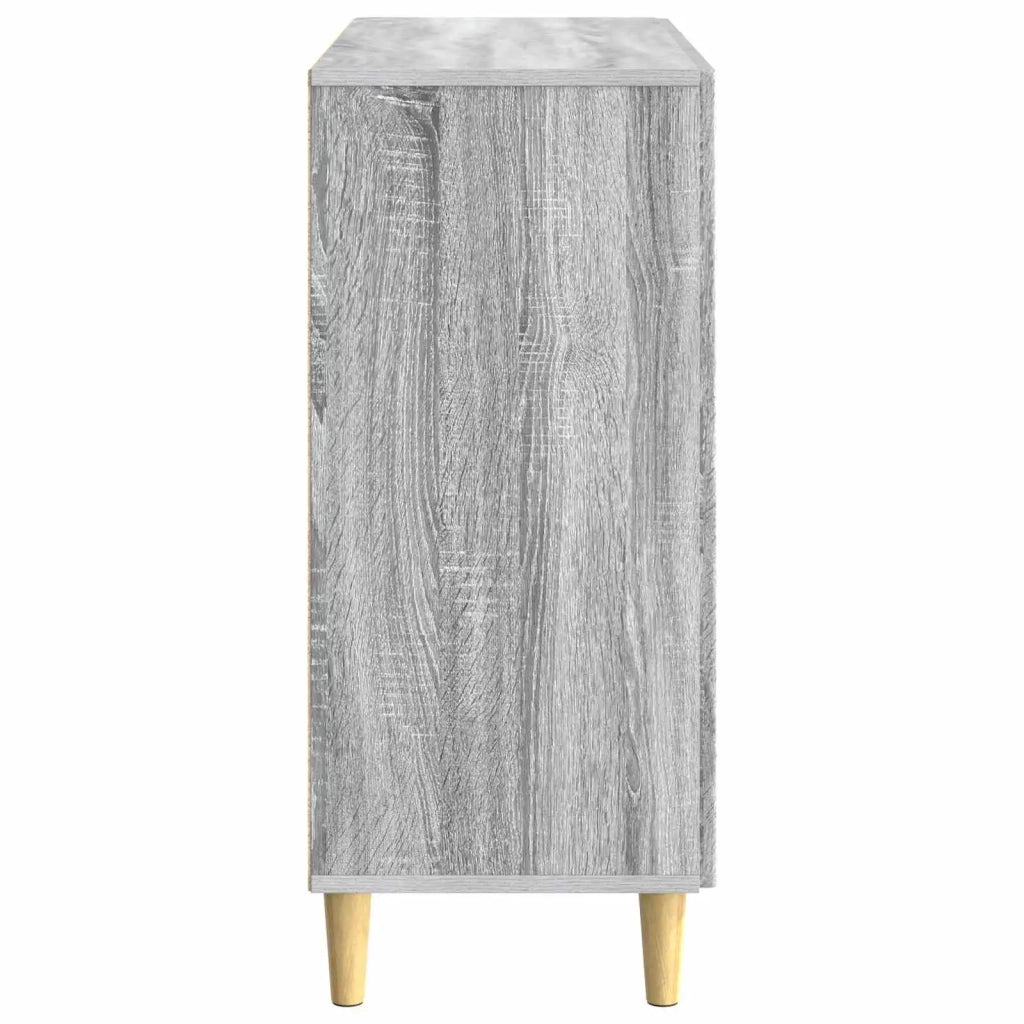 Credenza | Madia | Buffet da pranzo | Armadio da pranzo Sonoma grigio 89 x 34,5 x 80 cm Legno ingegnerizzato