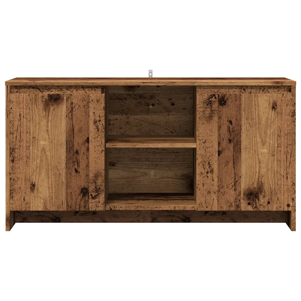 Mobile Porta TV Legno Antico 102x37,5x52,5 cm Legno Multistrato 856782