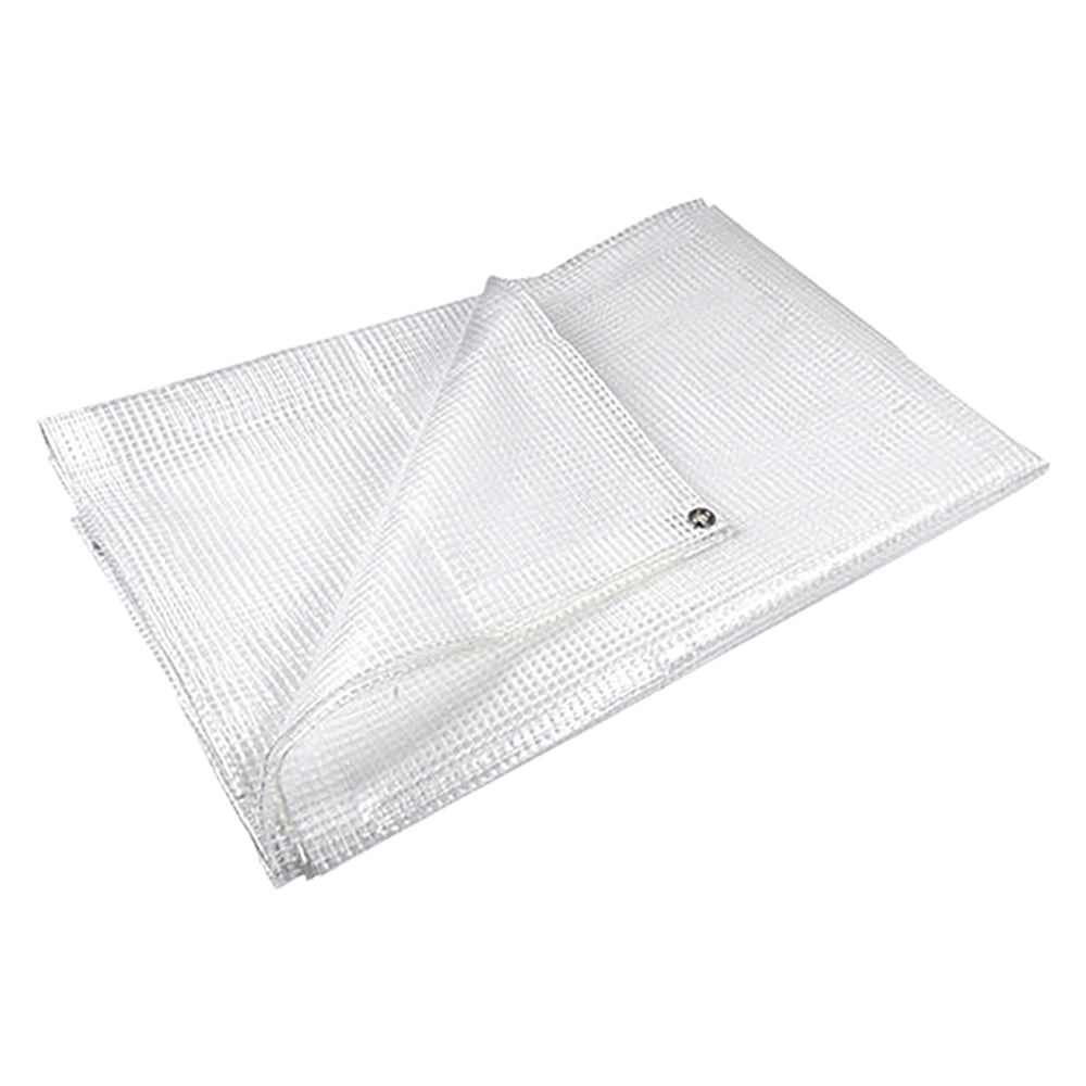 1pz telone retinato con occhielli mt 4 x 6 bianco - 160 gr./mq. cod:ferx.6066504nlm