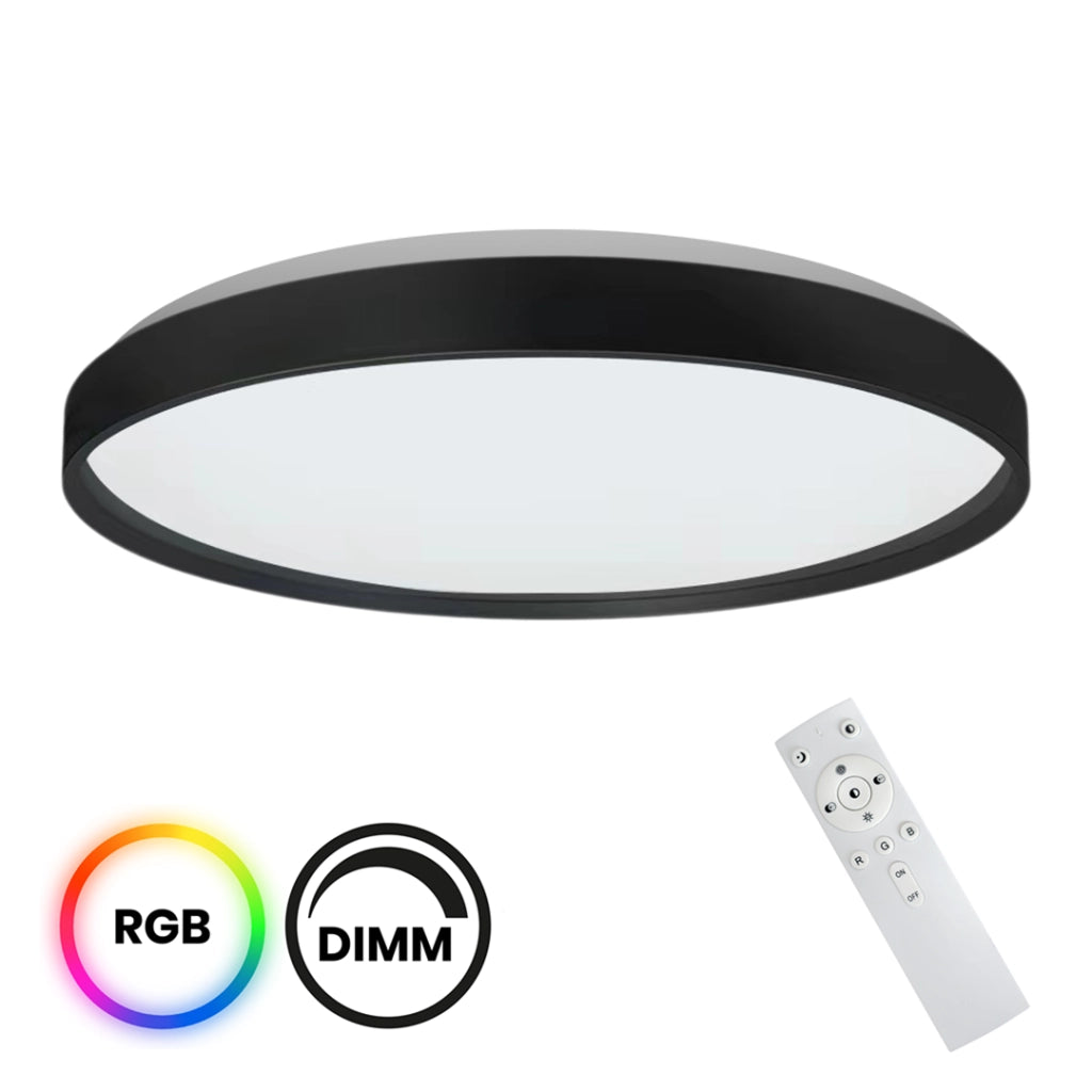 Plafoniera LED Milagro Ringo 36W 39cm RGB dimmer telecomando