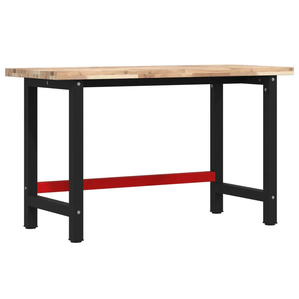 Banco da Lavoro 140x60x83 cm Legno Massello Acacia Rettangolare 3309673