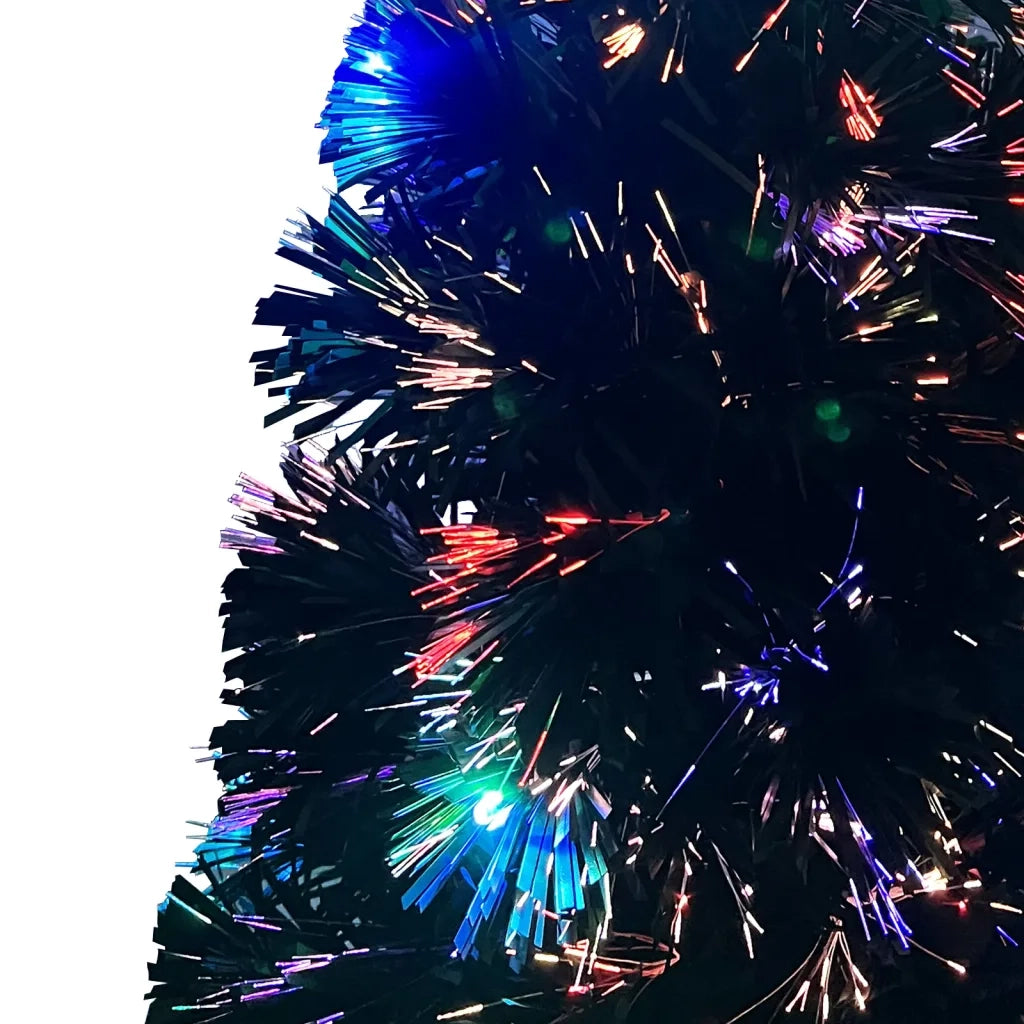 Albero di Natale Preilluminato con Supporto e LED 240 cm Fibra Ottica 284304
