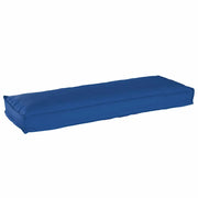 Cuscino Blu Reale 120 x 40 x 8 cm Tessuto Oxford 42001645