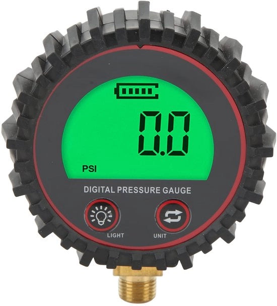 Misuratore di pressione pneumatica digitale 3-255 PSI - Display LCD - lettura rapida e precisa - compatibile con auto e camion - misuratore di pressione pneumatica