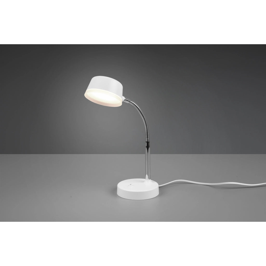 LAMPADA LED DA TAVOLO KIKO 4,5W 3000K 41CM BIANCA
