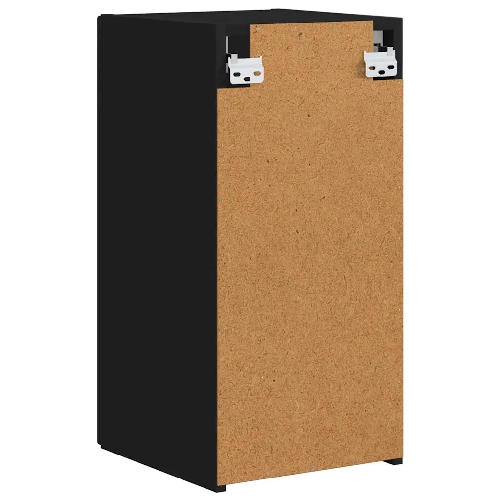 Mobile TV da parete-Mobile TV a Muro-Credenza TV Nero 30 x 31 x 60 cm Legno multistrato