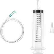 Spurto plastico grande con 1 tubo per oli motore - liquido nutrizionale per animali esperimenti - uso industriale (150 ml)