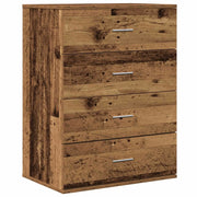 Credenza | Madia | Buffet da pranzo | Armadio da pranzo Legno vecchio 60 x 39 x 80 cm Legno multistrato