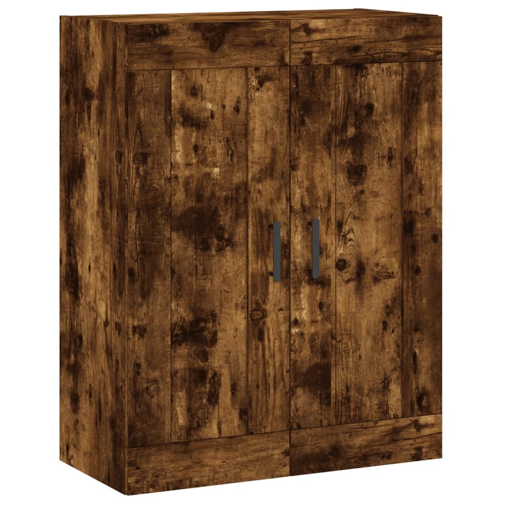 Credenza cassettiera mobile contenitore organizer cucina soggiorno salotto alto 695 x 34 x 180 cm legno ingegnerizzato marrone 02_0033525