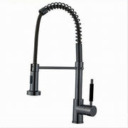 Trade Shop - Miscelatore Rubinetto Lavello Cucina Doccetta Getto A Molla Bocca Girevole 87468 -