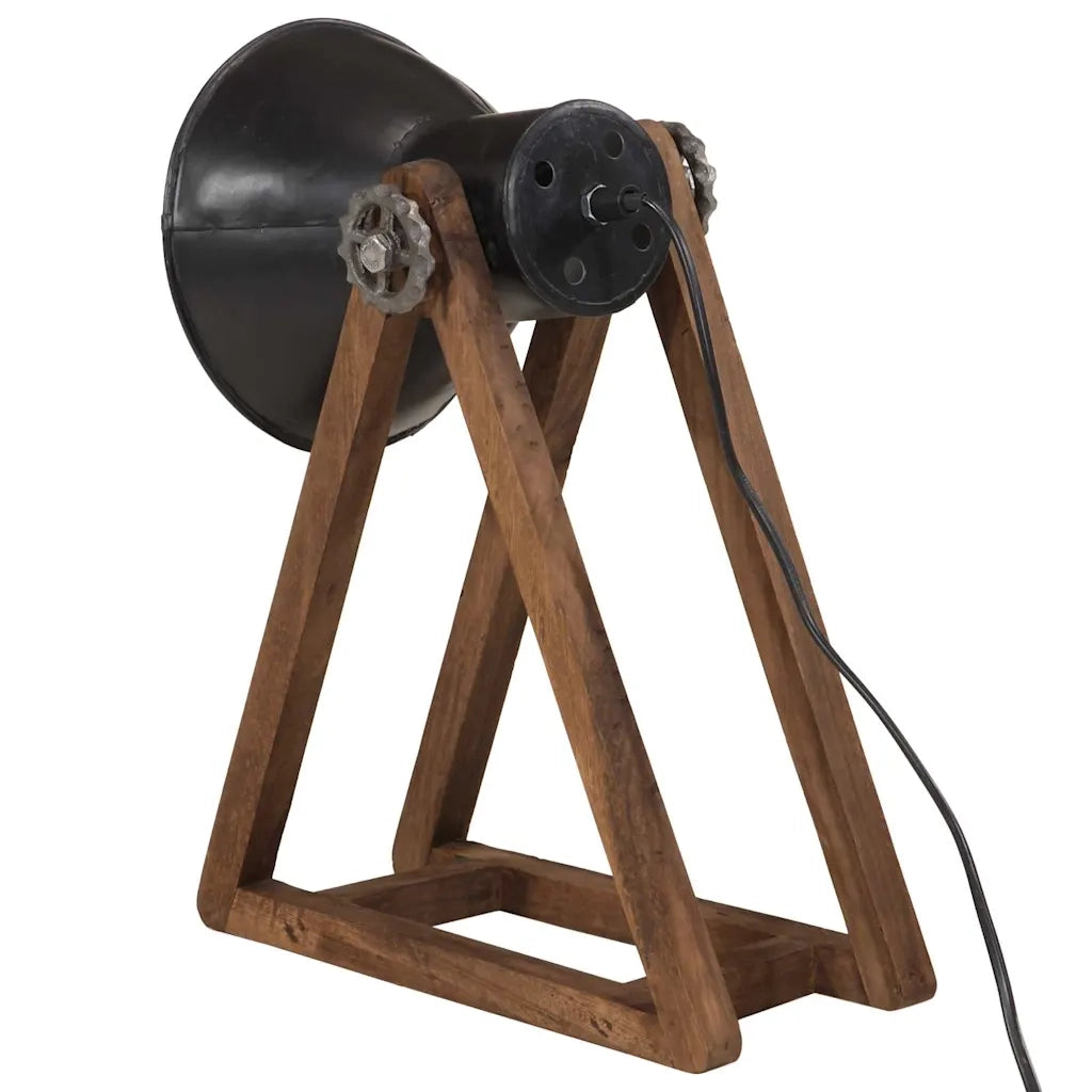 Lampada da Scrivania 25 W Nera 30x17x40 cm E27 CFW3105680
