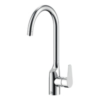 Rubinetto Lavello con Filtro Acqua | Beccuccio a U 360°, Cromato o Nero, Acqua Filtrata Direttamente dal Rubinetto