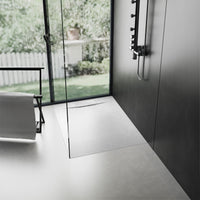 Piatto Doccia Bazalt White 90x90