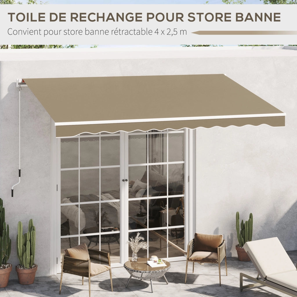 Tenda da sole ¨C zephmum ¨C beige 382x240 cm