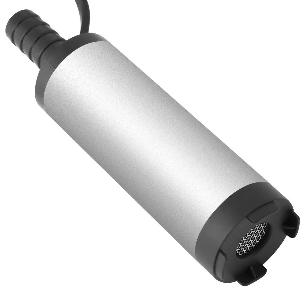 Trade Shop - Pompa Travaso Elettrica Sommersa Aspira Liquidi Acqua Olio Diesel 12v Auto Barca -