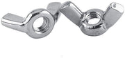 Viti a Vela in Acciaio Inox 316 - 10 pezzi - DIN 315 - Lunghezza del filo M3/M4/M5/M6/M8 - Viti a Vela da Mano - Argento - Viti a Vela con Fisso Manuale