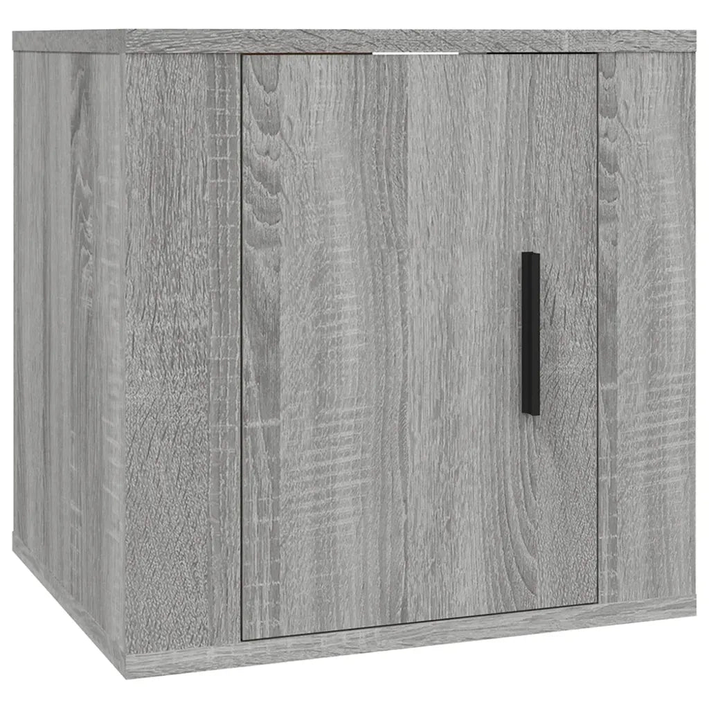 Set Mobili Porta TV 8pz Grigio Sonoma in Legno Multistrato 3188676