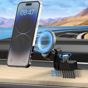 Otturatore Magnetico per Auto per iPhone e Android - Accessori per Ventilazione con MagSafe - Ricarica Indipendente per iPhone e Android per Auto con Tesla Model 3/Y/X/S