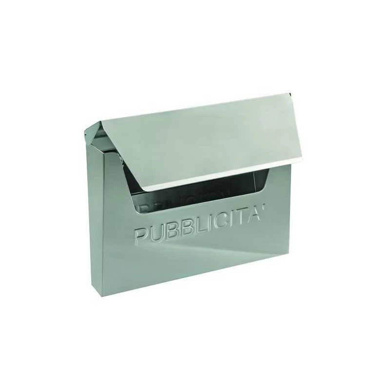 Cestino per Pubblicita' Blinky City Inox Basculante 35X9X27,5H