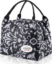 Mini portatile per picnic, isolata, 8,5 l, con chiusura a cerniera, per trasporto e conservazione a temperatura ambiente