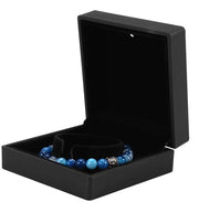 Scatola per gioielli con luce LED - Cassettone per gioielli - Scatola per anelli - Scatola per orecchini - Scatola per gioielli compatta e duratura - Modello: [modello], Codice prodotto: [codice prodotto]