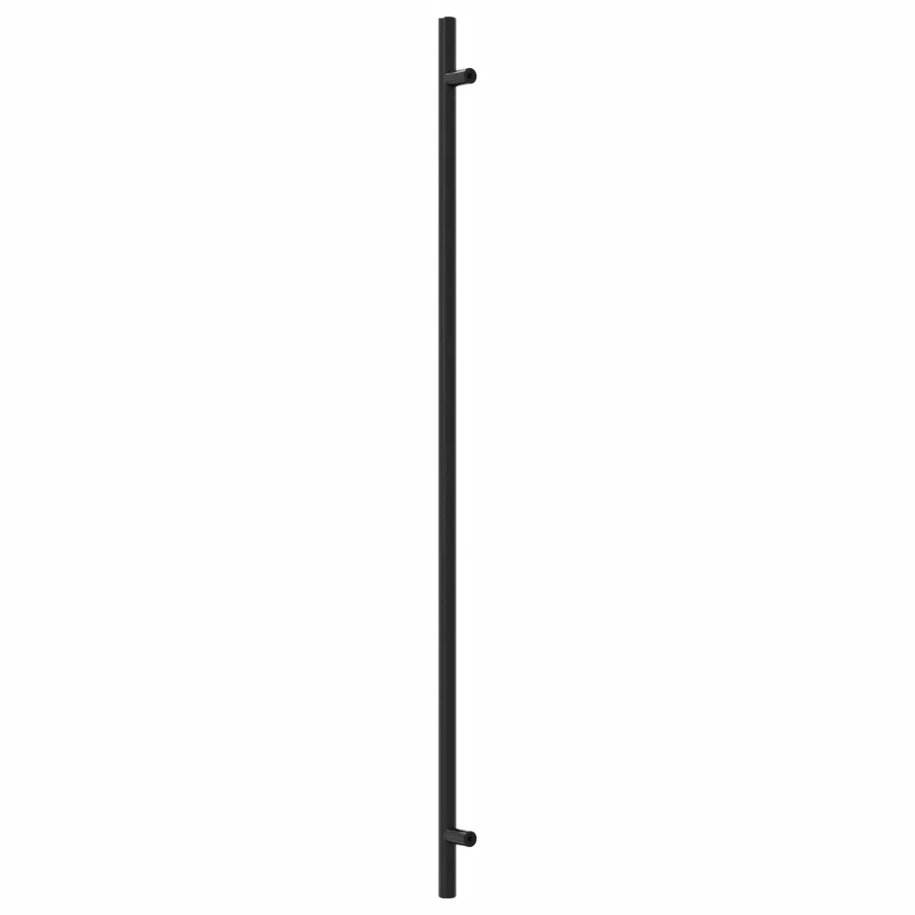 Maniglie per Mobili 20 pz Nere 480 mm in Acciaio Inox 3203610