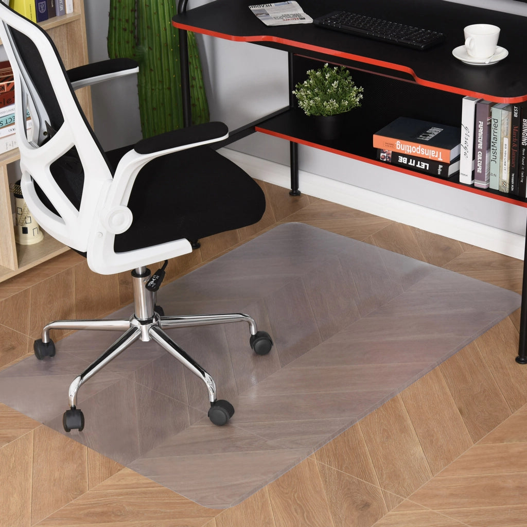 Tappetino per Sedia Ufficio ¨C zephmum ¨C Plastica Trasparente 90x120cm