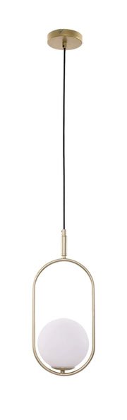 Lampada a sospensione Cordel 1 Candellux ottone G9