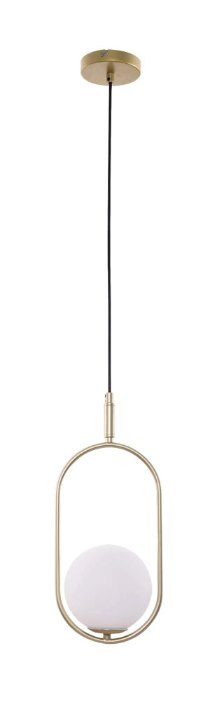 Lampada a sospensione Cordel 1 Candellux ottone G9