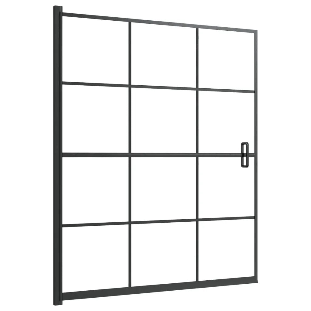 Pannello per Box Doccia in ESG 116x140 cm Nero CFW5244848