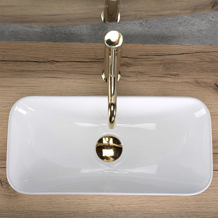 Lavabo Da Appoggio In Ceramica Rea Maria