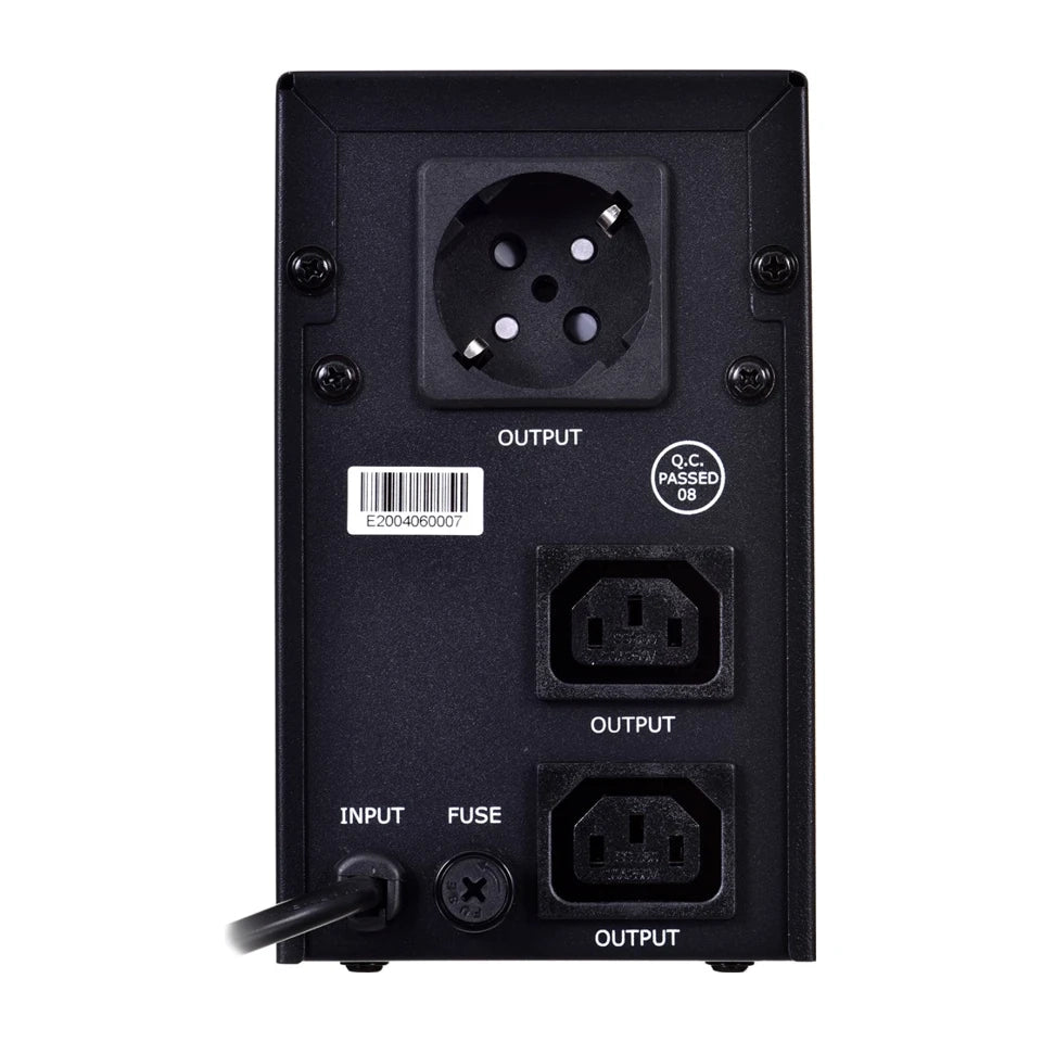 Gembird EG-UPS-031 alimentatore di emergenza (UPS) 0,65 kVA 390 W 3 prese AC