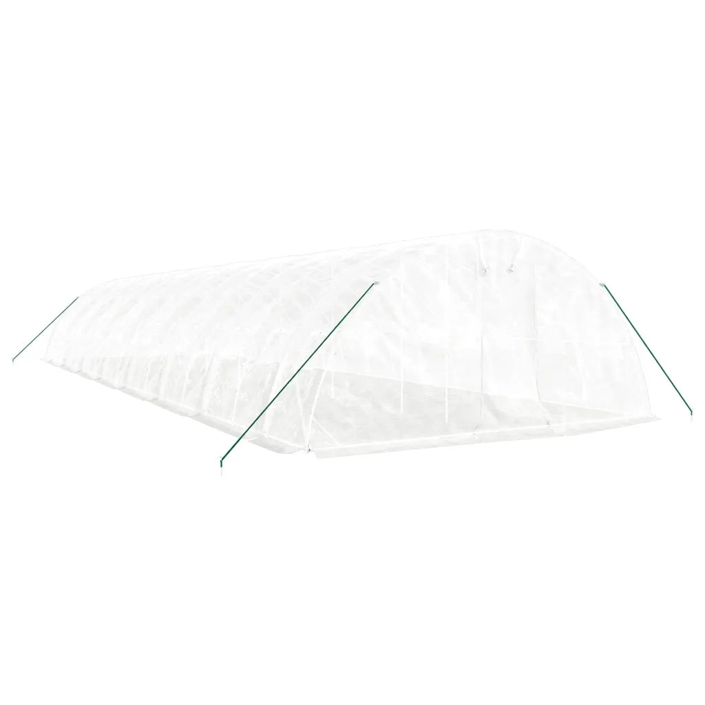 Serra con Telaio in Acciaio Bianco 80 mÂ² 16x5x2,3 mcod mxl 76748