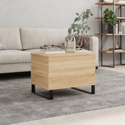 Tavolino Salotto Rovere Sonoma 60x44,5x45 cm Legno Multistratocod mxl 126722