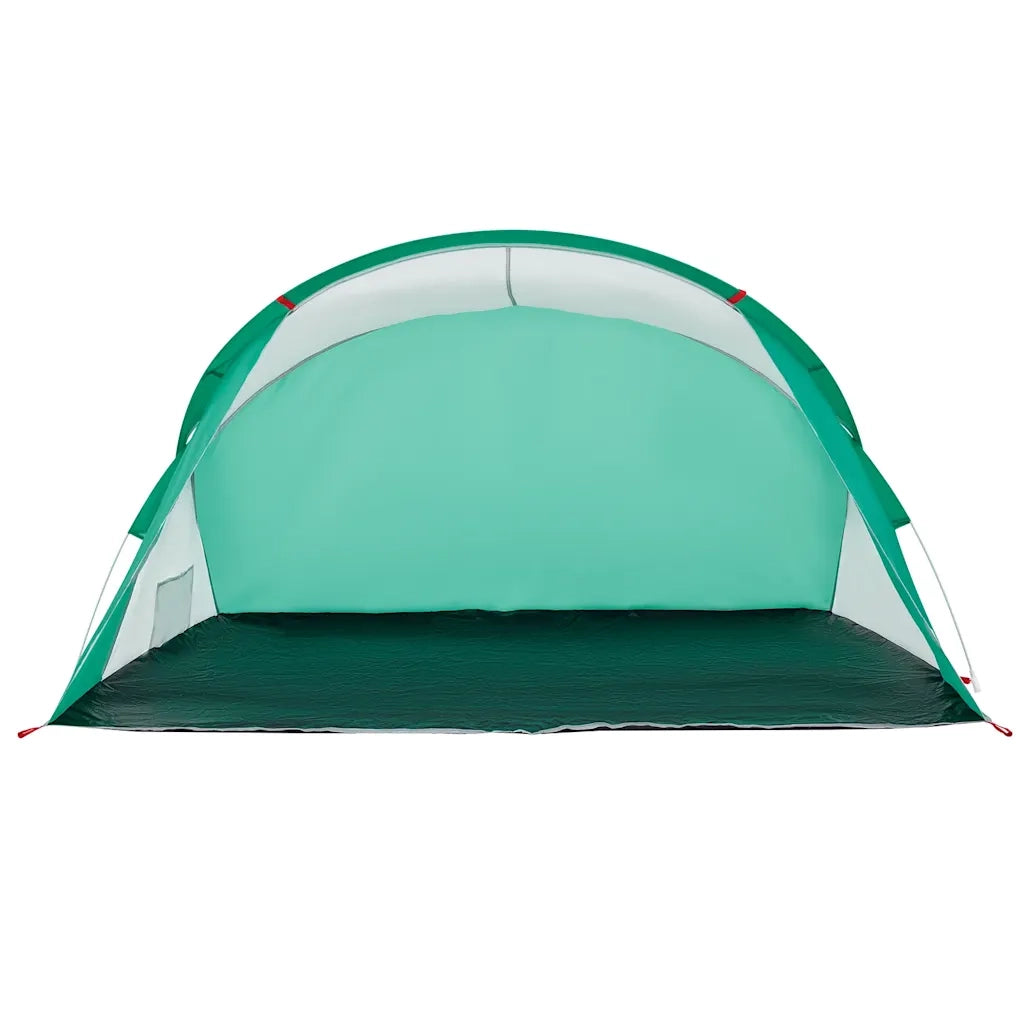 vidaXL Tenda da Spiaggia 2 Persone Pop-Up Verde Mare Impermeabile