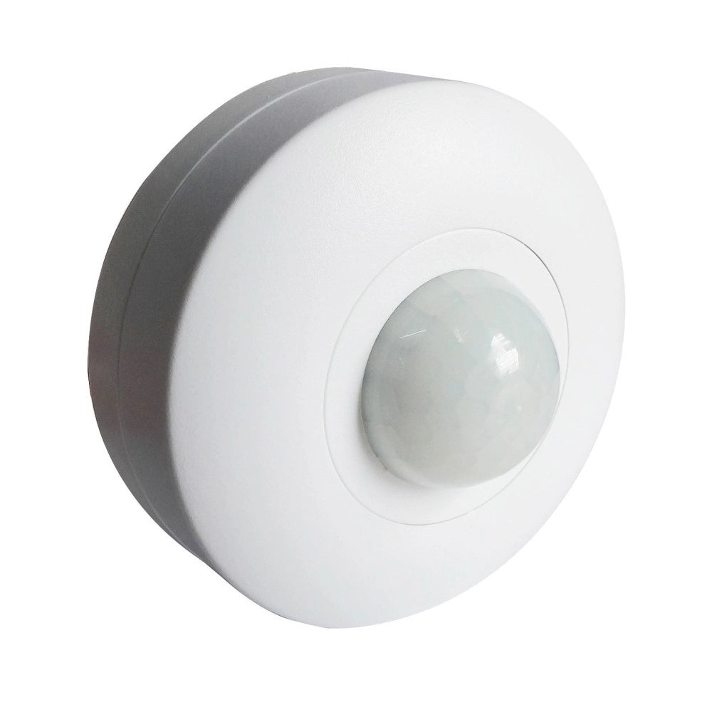Trade Shop - Sensore Di Movimento Pir Da Soffitto A Infrarossi Con 3 Sensori Interni 360° -