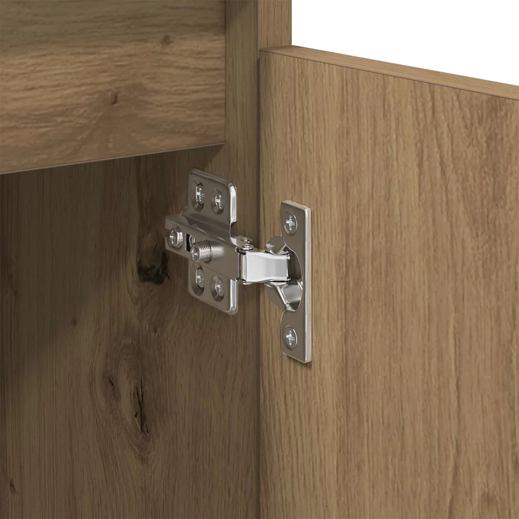 Credenza con cassetto Rovere artigianale 60 x 35 x 70 cm 881219