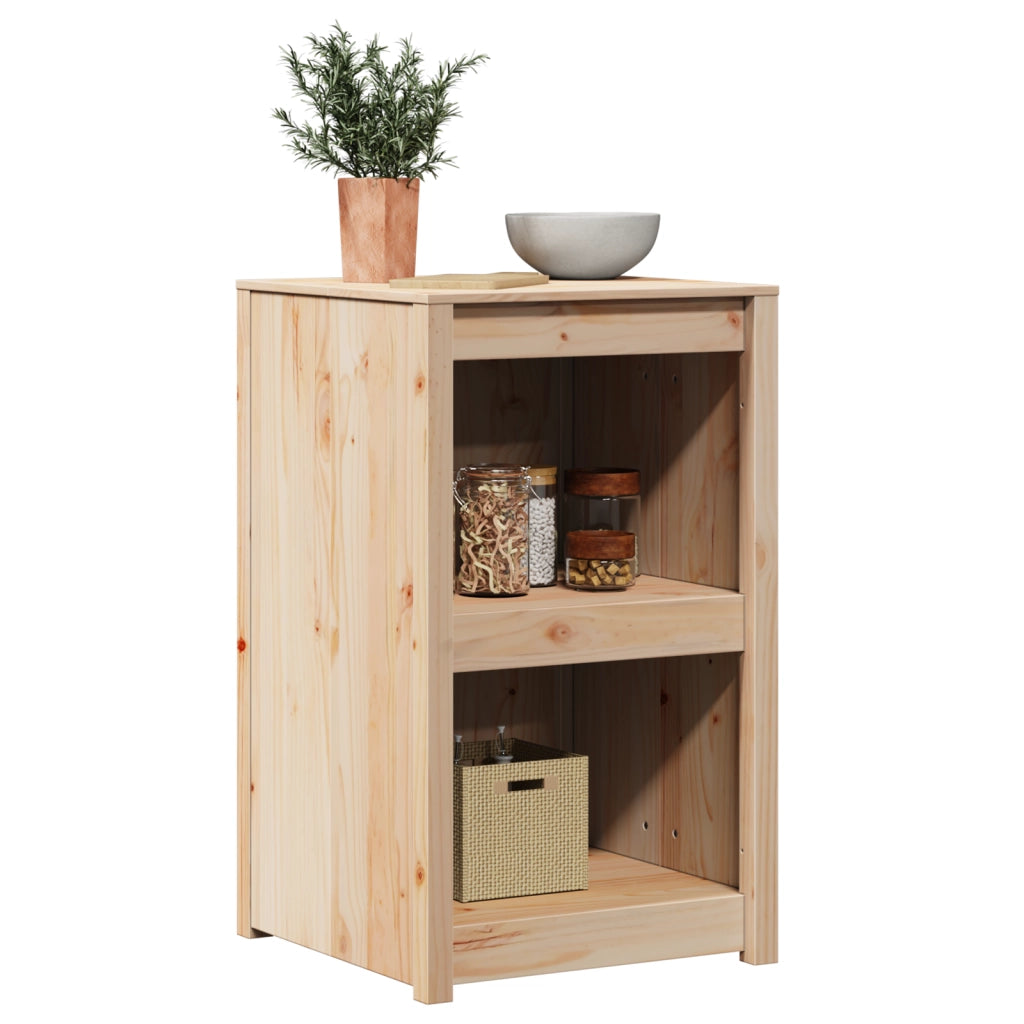 Armadio da Cucina Esterno 55x55x92 cm in Legno Massello di Pino